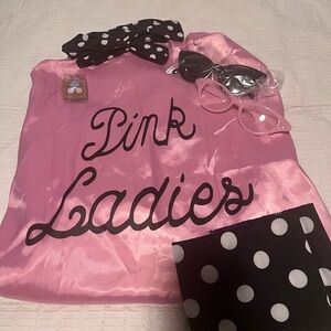 Pink Ladies Costume Set